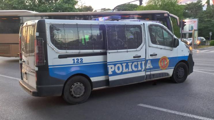 Машина полиции Черногории