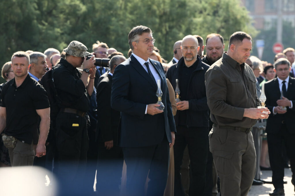 Хорватский премьер Андрей Пленкович в Киеве