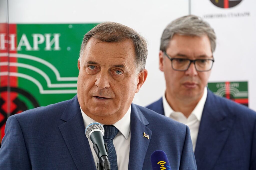 Милорад Додик и Александр Вучич