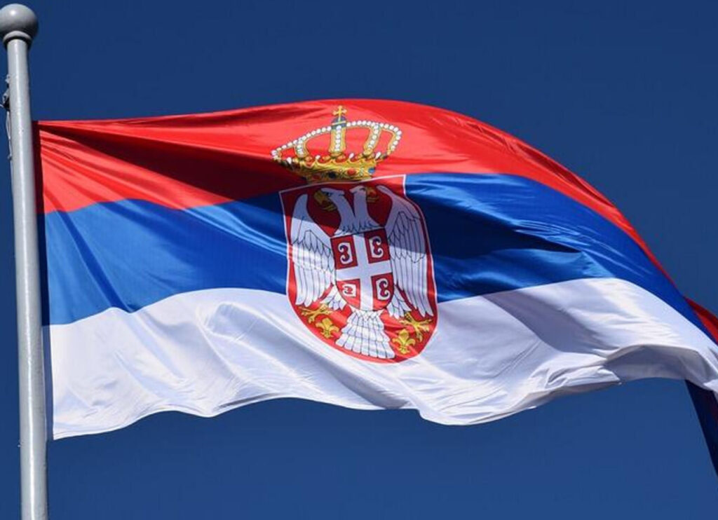 Флаг Сербии