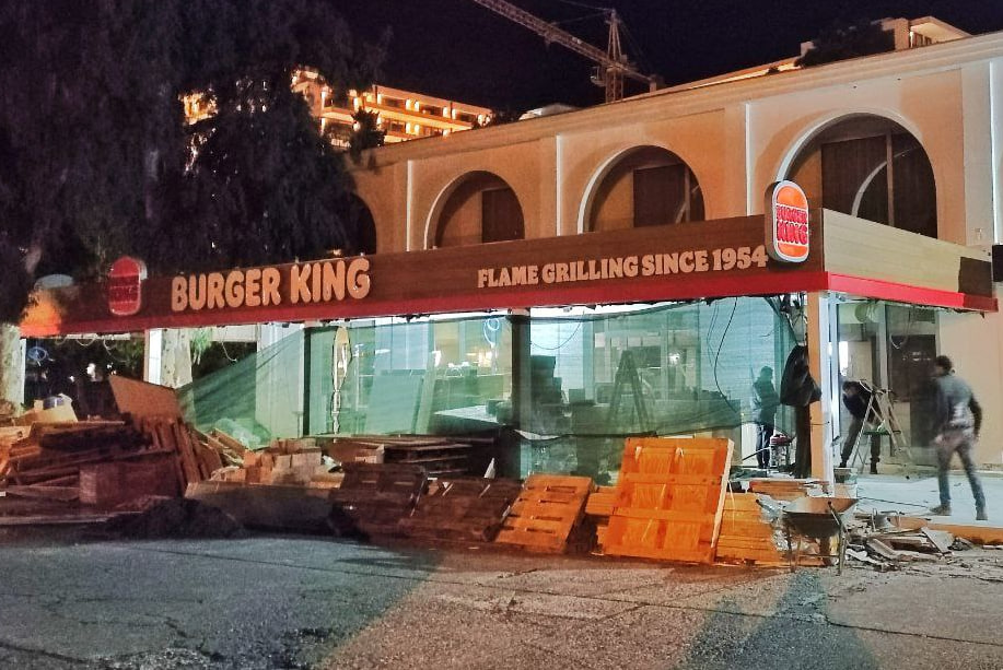 Филиал Burger King в Будве