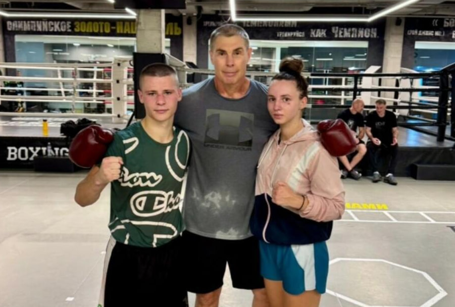 Члены сборной Черногории по боксу в Санкт-Петербурге