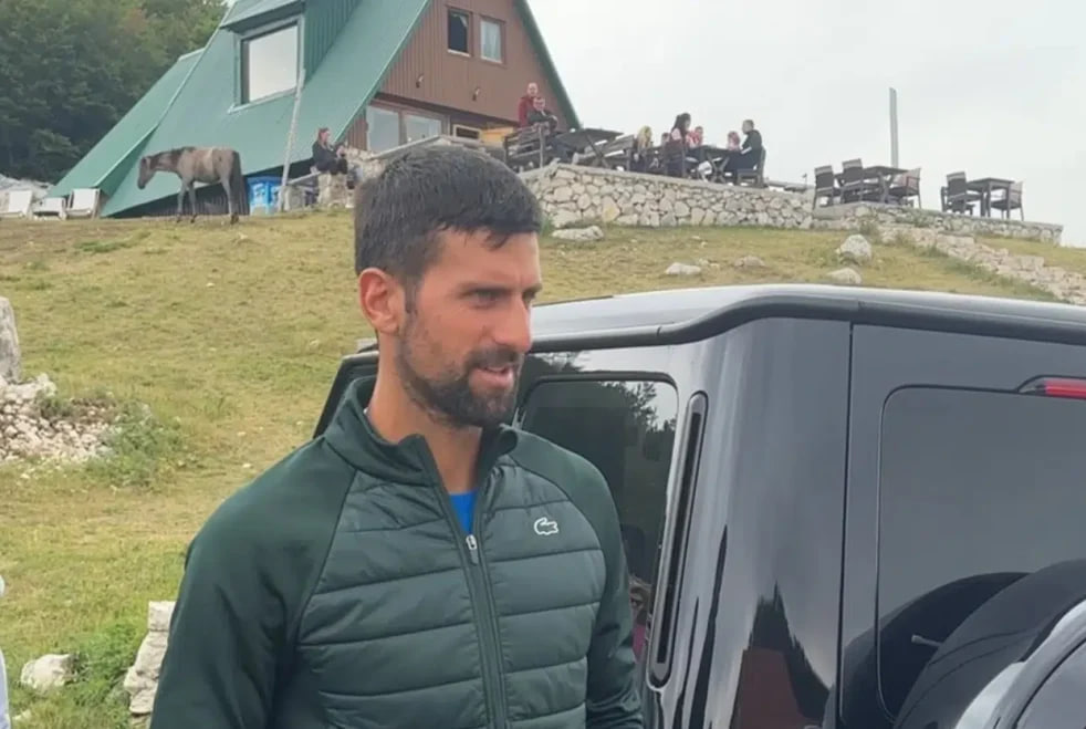 Новак Джокович в Дурмиторе