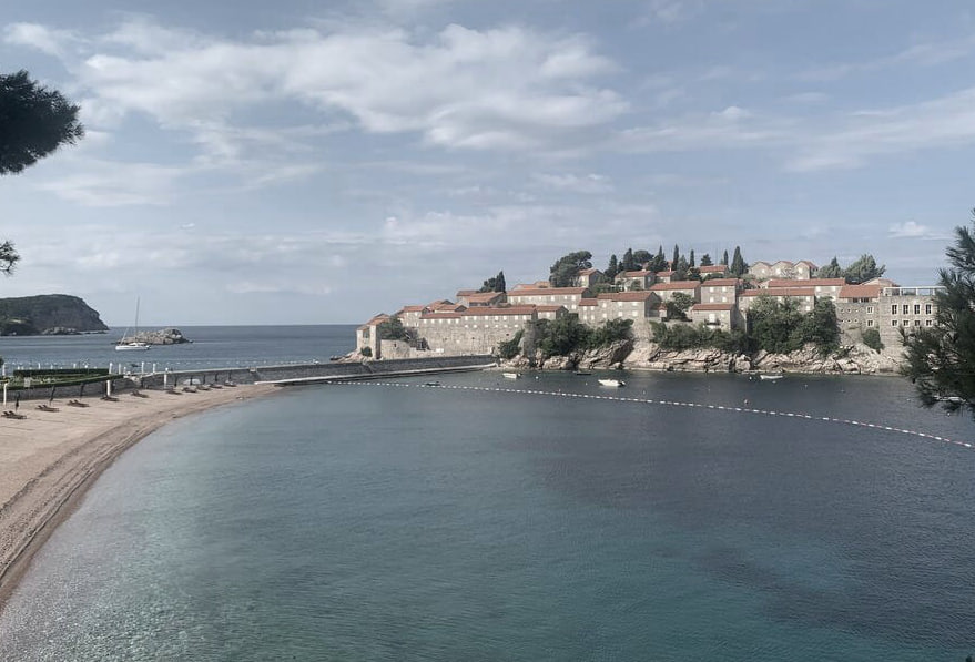 Пляж Свети-Стефан