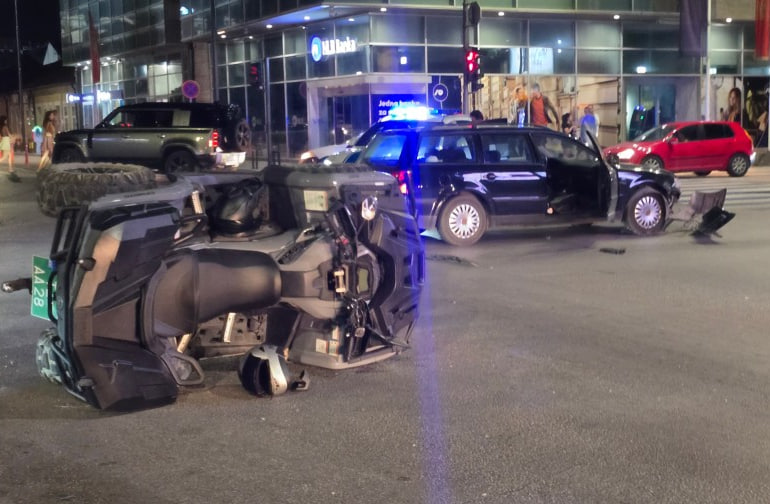 ДТП в центре Подгорицы