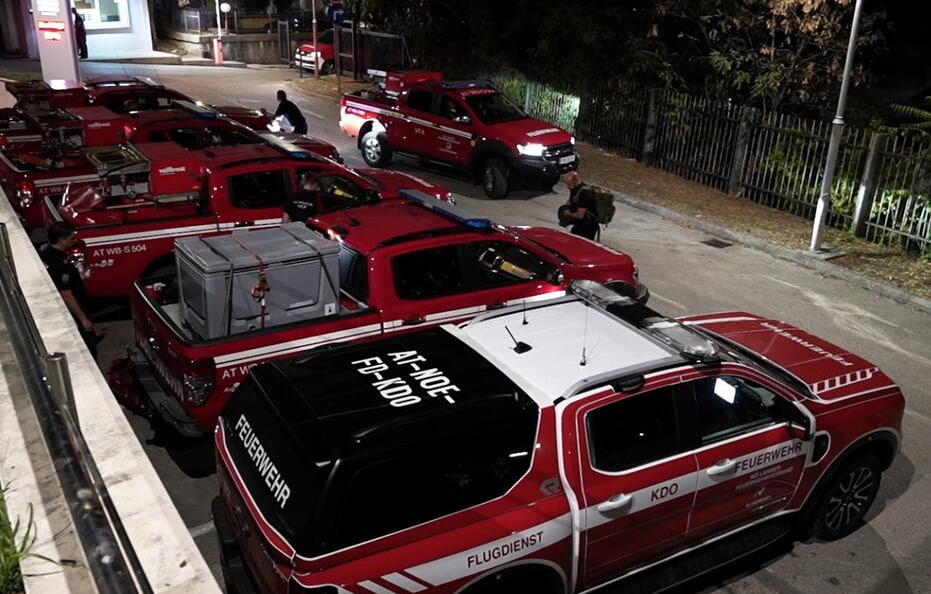 Пожарные автомобили Австрии