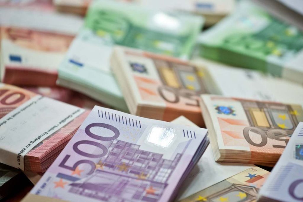 Банкноты евро