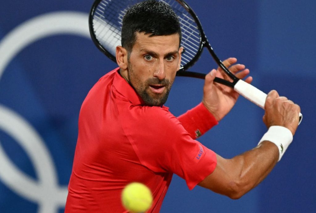 Теннисист Новак Джокович