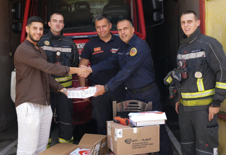 Пожарным Никшича вручают новое оборудование