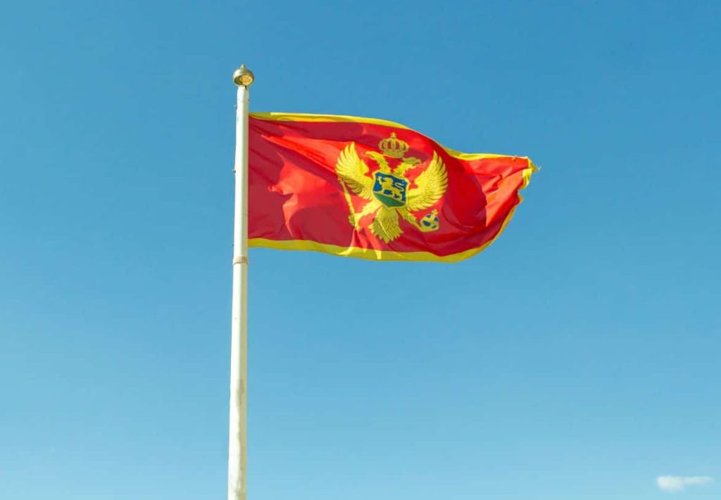 Флаг Черногории