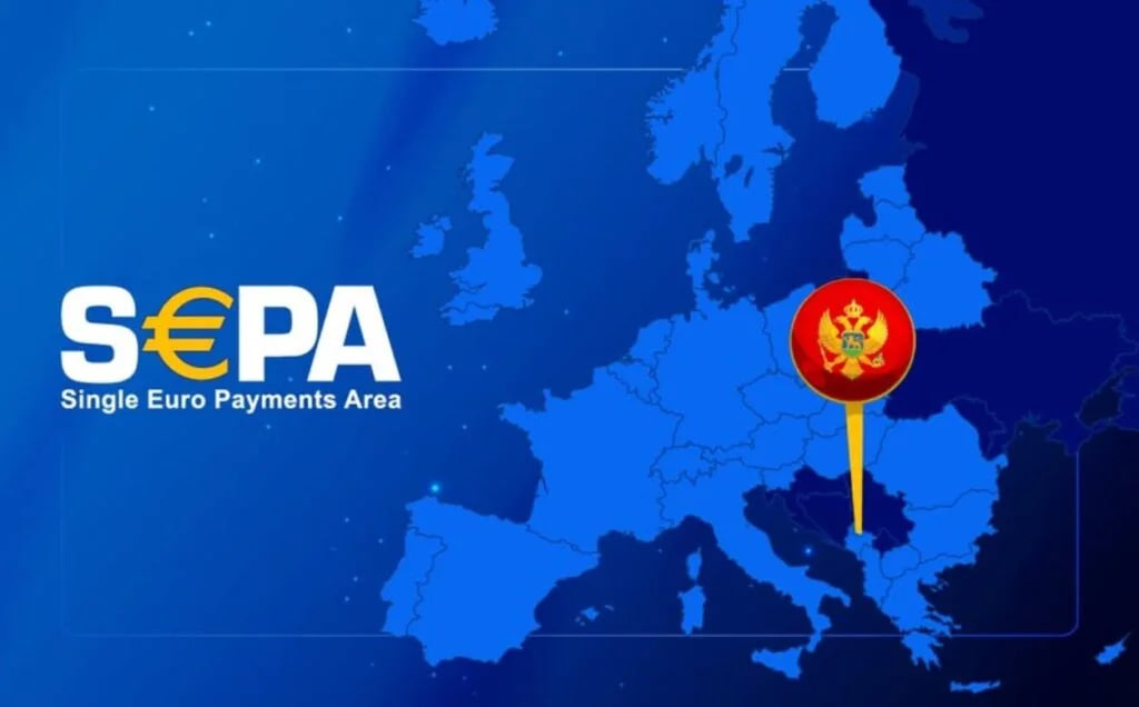 Иллюстрация SEPA в Черногории