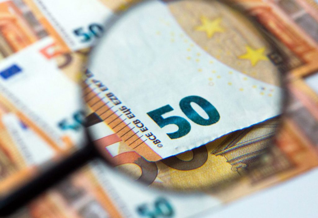 Банкнота 50 евро