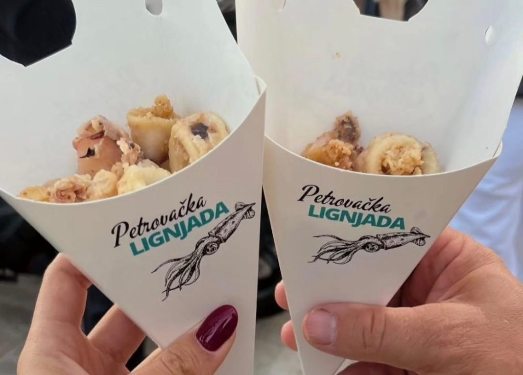 Кальмары в стаканчике