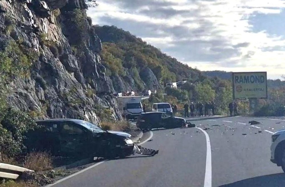 ДТП на дороге Цетине – Подгорица 