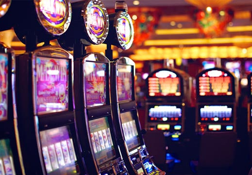 Автоматы в игорном клубе