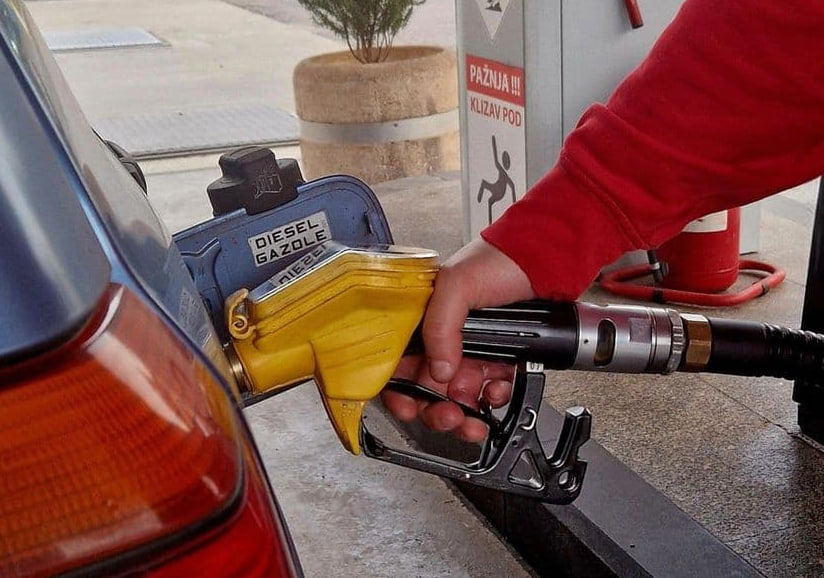 Заправка автомобиля