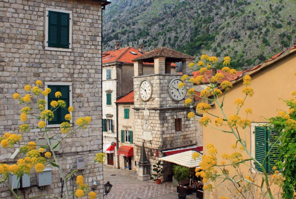 Часовая башня в Которе