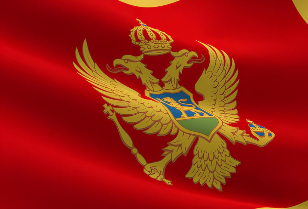 Флаг Черногории