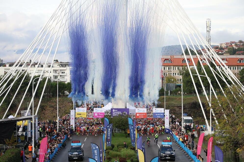 Забег Millennium Run в Подгорице