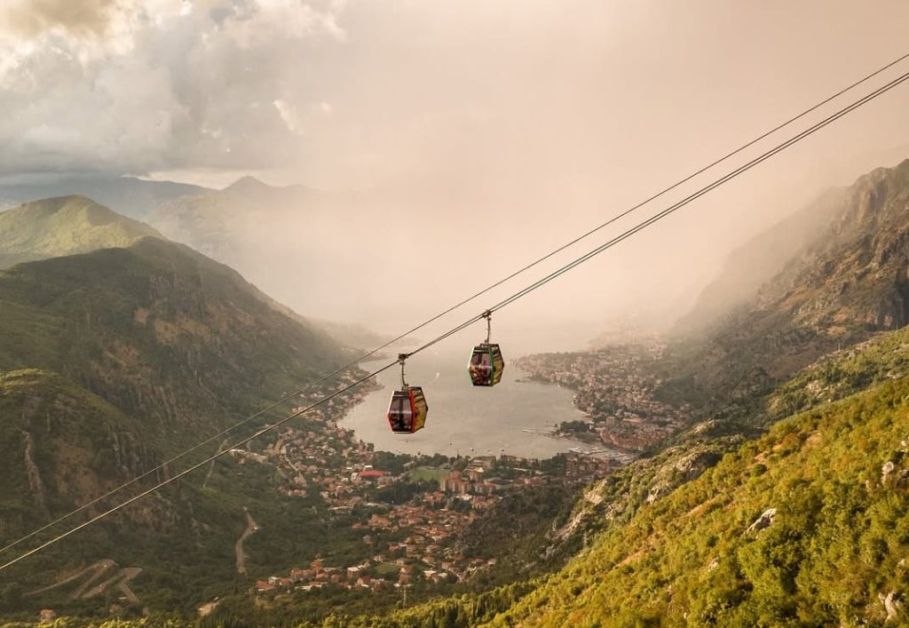 Канатная дорога Котор - Ловчен