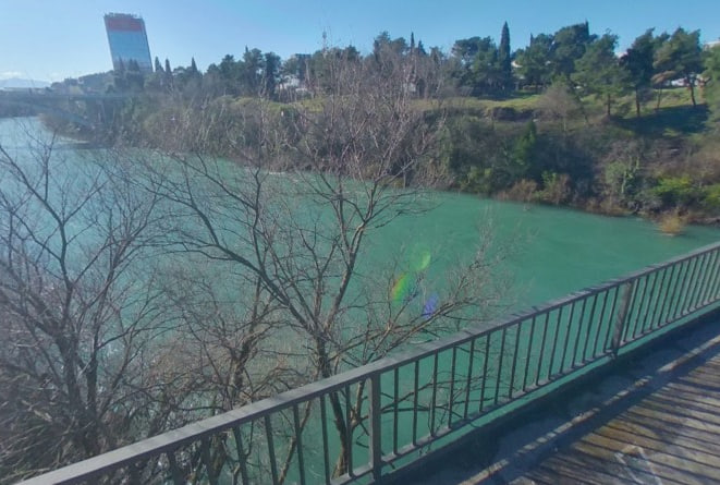 Мост над рекой Морача в Подгорице