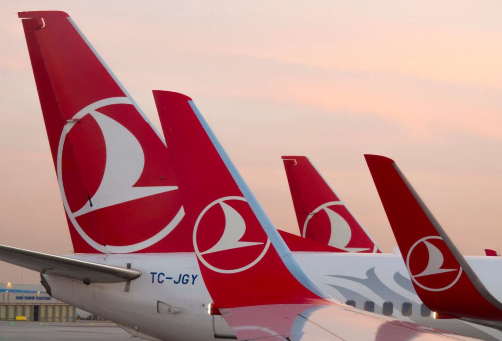 Самолеты авиакомпании Turkish Airlines