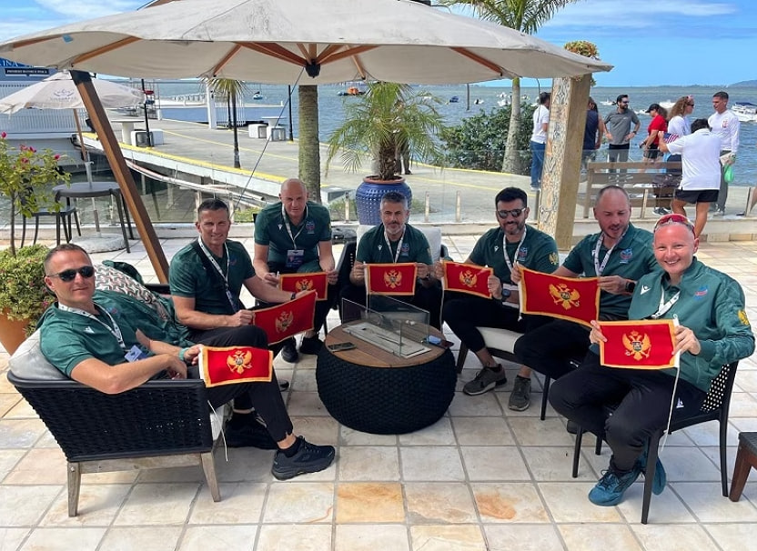 Команда Черногории по подводной охоте