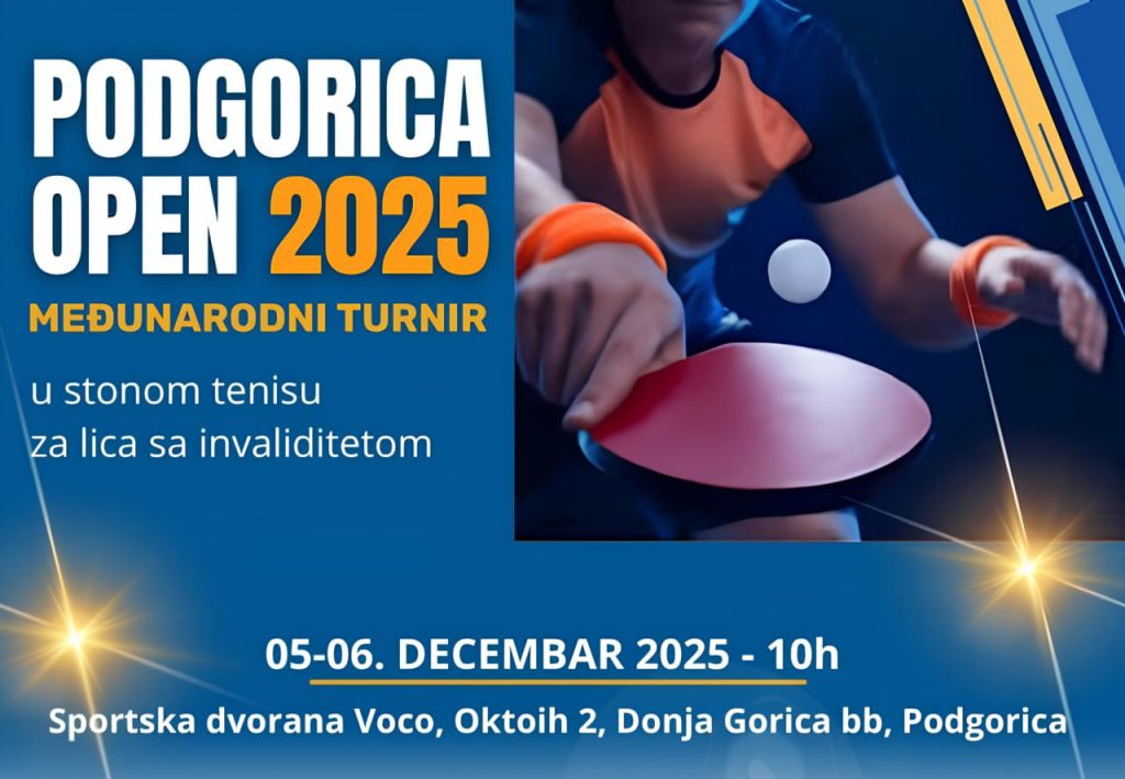 Афиша турнира по теннису в Подгорице