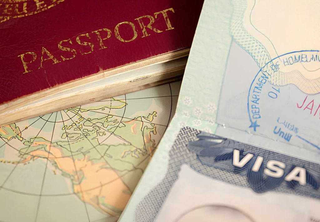 Иллюстрация введения виз