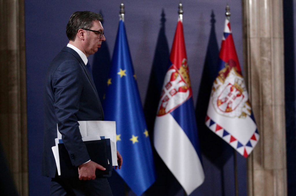 Президент Сербии Александр Вучич