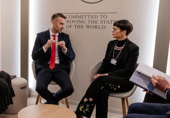 Встреча Милойко Спаича и Марты Кос