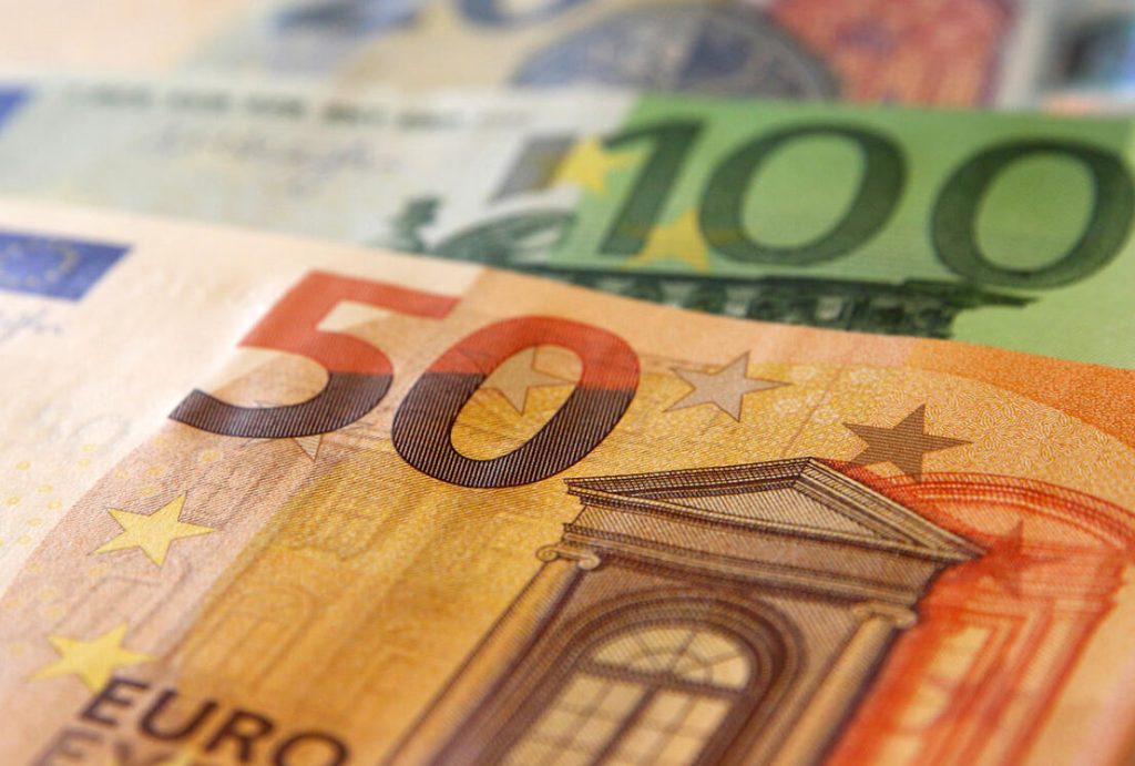 Банкноты евро