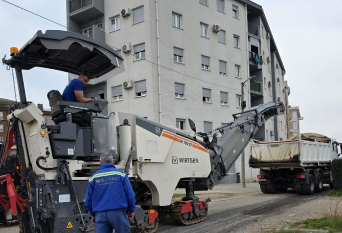 Реконструкция дорожного полотна