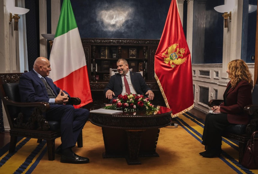 Встреча Драгана Краповича с Гвидо Крозетто