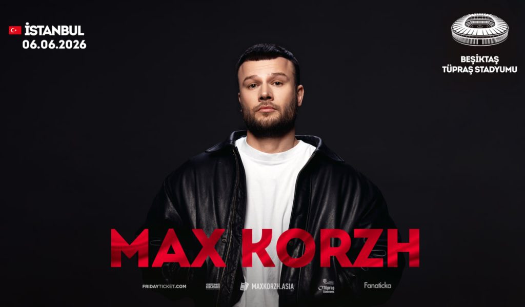 Афиша концерта Макса Коржа в Турции