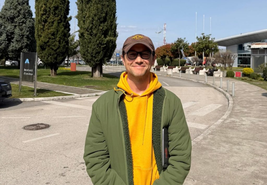 Актер Джозеф Гордон-Левитт в Подгорице