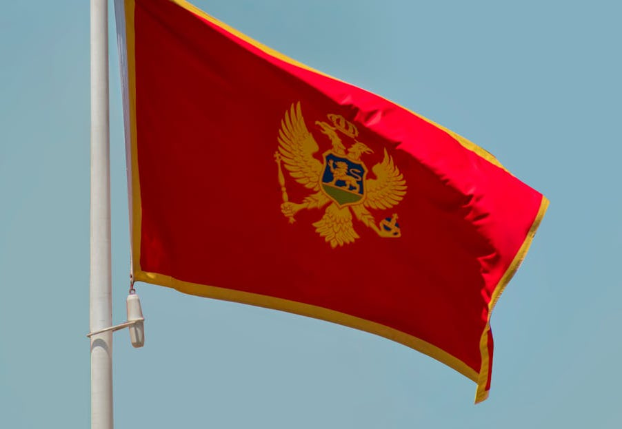 Флаг Черногории