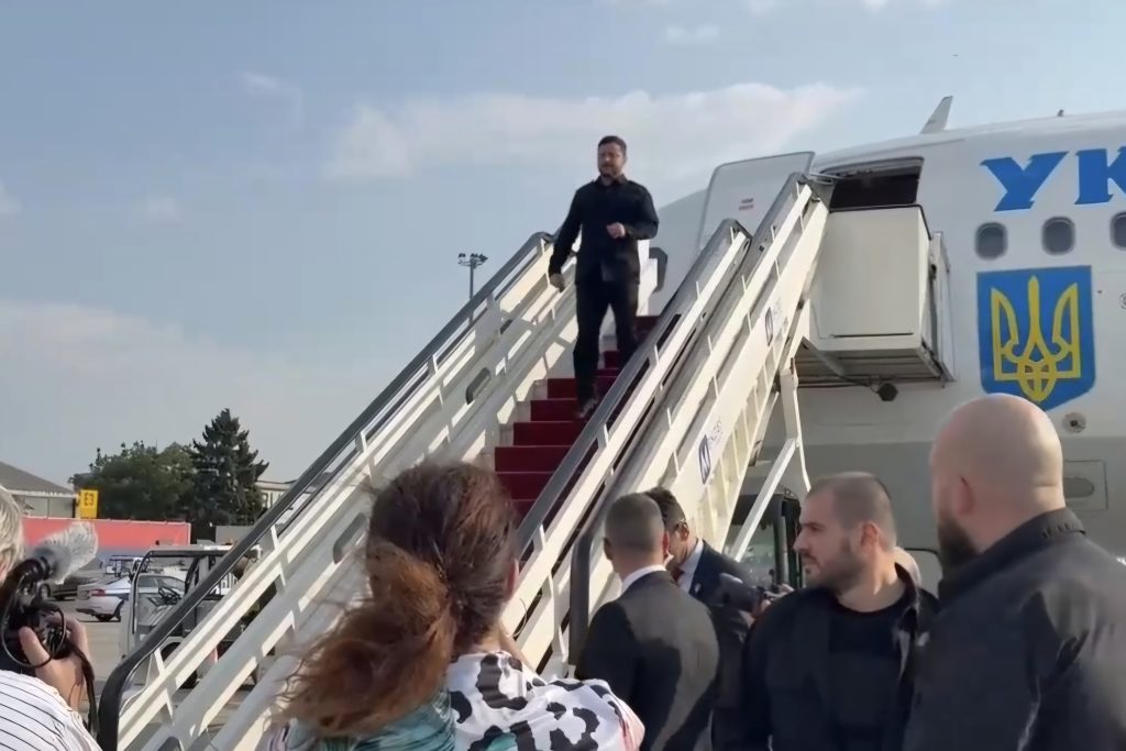 Владимир Зеленский в Сербии