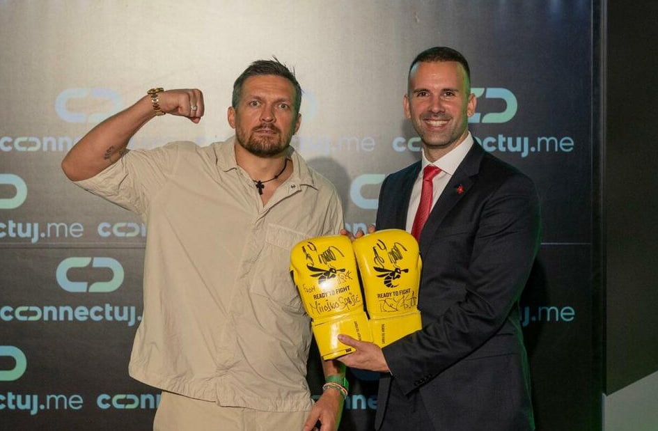 Спаич поблагодарил Усика за теплые слова о Черногории