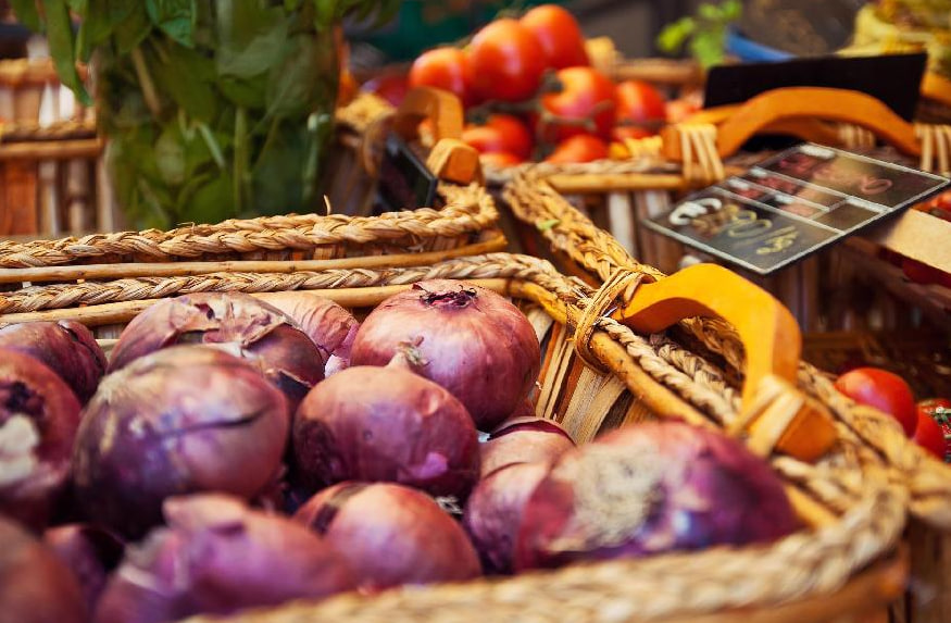 Продукты в супермаркете